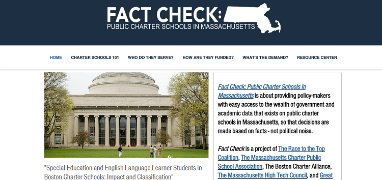 Fact Check Website Screenshot